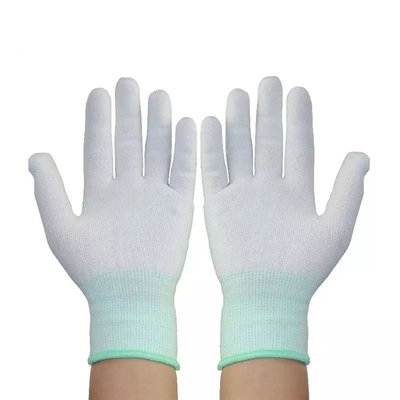 دستکش PU Electronic Work Anti Static Esd با روکش نقطه PVC