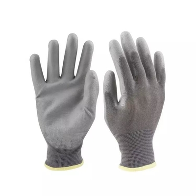 دستکش های ضد الکترواستاتیک نایلونی بافتنی با روکش PU دستکش های ایمنی ESD Cleanroom Fit Palm Fit
