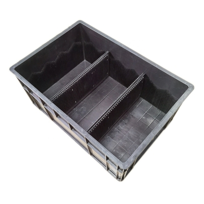سینی ذخیره سازی الکترونیکی ESD 400x300x270 رسانا برای قطعه PCB