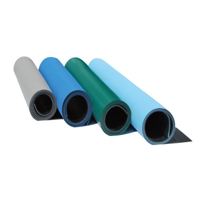 تشک لاستیکی آنتی استاتیک ESD سبز 1.2x10m 2mm برای میز میز کار