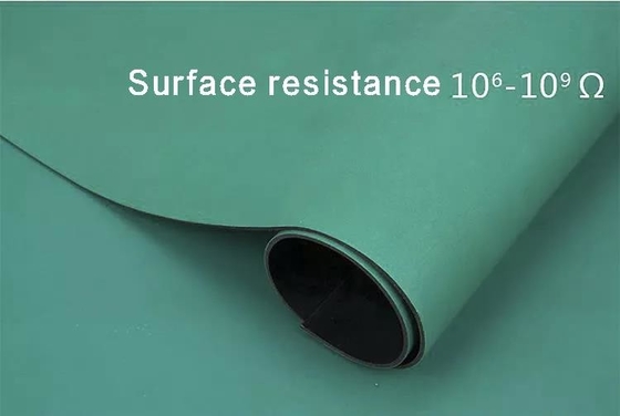 تشک میز کار لاستیکی ESD 100 / 150 / 200 سانتی متری ضد الکتریسیته ساکن برای تعمیر لوازم الکترونیکی