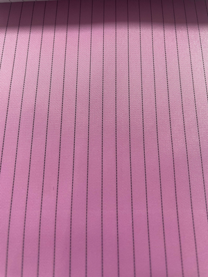 پارچه های آبی ضد الکتریسیته ساکن ESD Antistatic Cleanroom Conductive 5mm/4mm Grid/Strip Fabrics