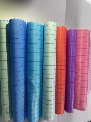 آنتی استاتیک ESD 5mm/4mm Grid Strip پارچه پلی استر 98% پلی استر + 2% رشته رسانا