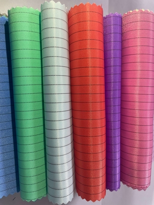 آنتی استاتیک ESD 5mm/4mm Grid Strip پارچه پلی استر 98% پلی استر + 2% رشته رسانا