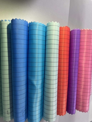 آنتی استاتیک ESD 5mm/4mm Grid Strip پارچه پلی استر 98% پلی استر + 2% رشته رسانا