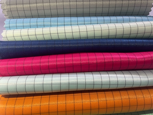 پارچه ضد الکتریسیته ساکن Esd Fabric Safe Conductive Cleanroom Cleanroom Twill Fabric Coverall Fabric