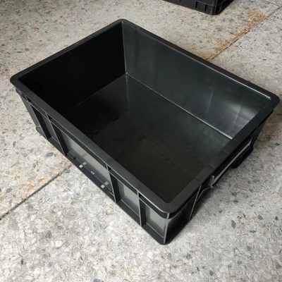 جعبه اجزای ESD سطل‌های ذخیره‌سازی ایمن محفظه کوچک سیاه و سفید محفظه ضد الکتریسیته ساکن سینی بسته‌بندی کوچک ضد الکتریسیته ساکن پلاستیکی رسانا