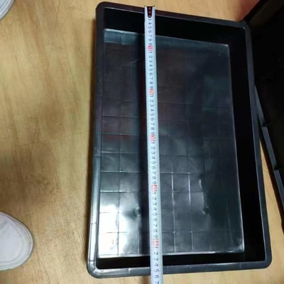 سطل گاوصندوق کوچک مشکی رسانایی قطعات IC سینی جعبه ابزار حافظه ضد استاتیک جعبه ابزار Eurostat جعبه Esd با روکش