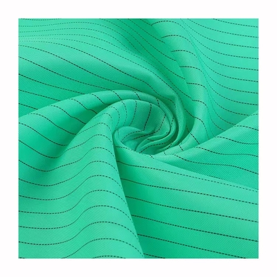 پارچه های پلی استر آنتی استاتیک ESD Electronic Factory Clean Room Fabrics
