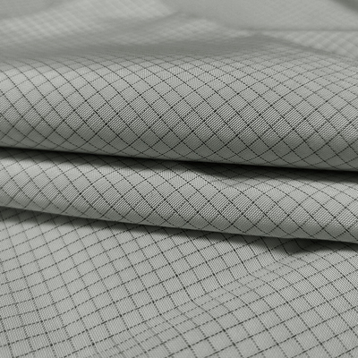 پارچه های ESD ضد استاتیک Twill 144 سانتی متر پارچه اتلاف کننده استاتیک پلی استر