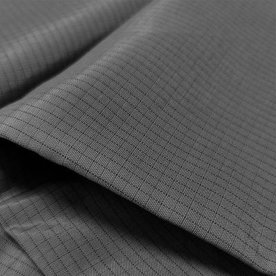 0.5 Grid 75D*75D Fabrics Anti Static ESD Fabrics پلی استر غیر استاتیک
