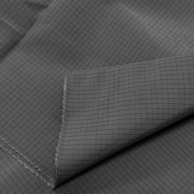 0.5 Grid 75D*75D Fabrics Anti Static ESD Fabrics پلی استر غیر استاتیک