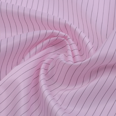ESD Dustless Clean Room Fabrics 98% پلی استر منسوجات آنتی استاتیک