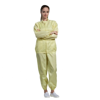 لباس های ضد الاستیک Cleanroom Elastic Cuff OEM ESD Safe Clothing