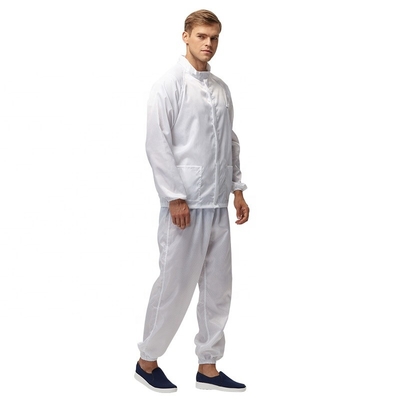 روپوش ضد الکتریسیته ساکن کلاهدار کارگاهی Clearoom روپوش PPE قابل شستشو