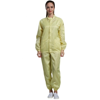 لباس های کار آنتی استاتیک پلی استر ایمن Smocks رنگ های مختلف ESD Safe Smocks