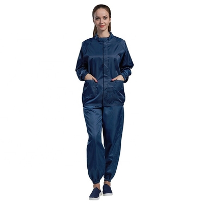 لباس های کار آنتی استاتیک پلی استر ایمن Smocks رنگ های مختلف ESD Safe Smocks