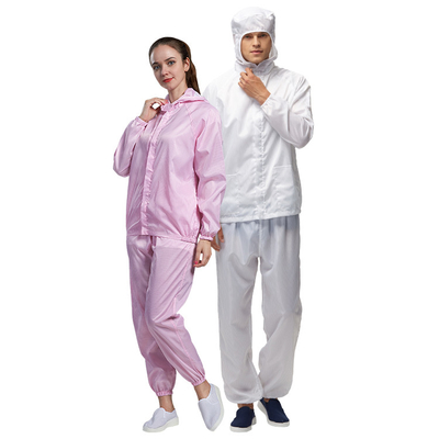 لباس کار پیش بند پوشاک ضد الکتریسیته ساکن Cleanroom سازنده ESD