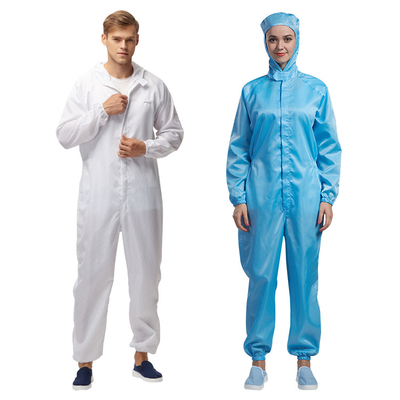 لباس کار پیش بند پوشاک ضد الکتریسیته ساکن Cleanroom سازنده ESD