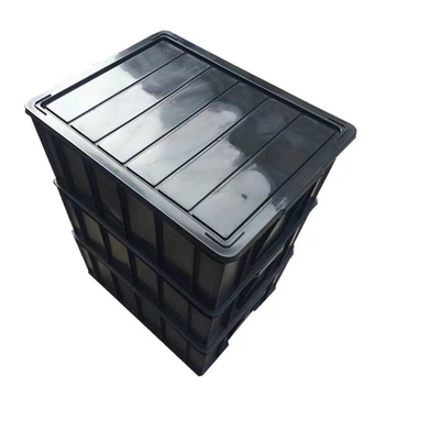سطل های ایمن ESD پلاستیکی بازیافتی SMT Reel PP Component با درب