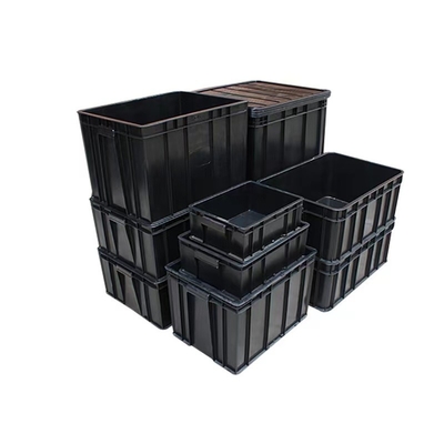 بسته بندی قابل استفاده مجدد ESD Safe Plastic Boxes Corrugated Bin Antistatic