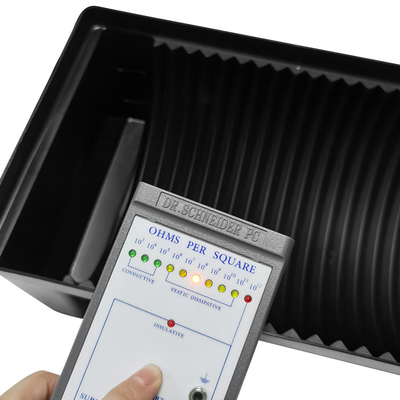 ورق ضد استاتیک ESD Safe Bins شفاف سازگار با محیط زیست با درب
