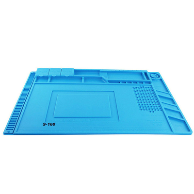 پد عایق لحیم کاری سیلیکونی جوشکاری Esd Mat 655 گرمی مقاوم در برابر حرارت
