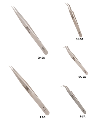 ESD Antistatic Vetus Lash Tweezers ابزار دستی قیچی موچین ابرو