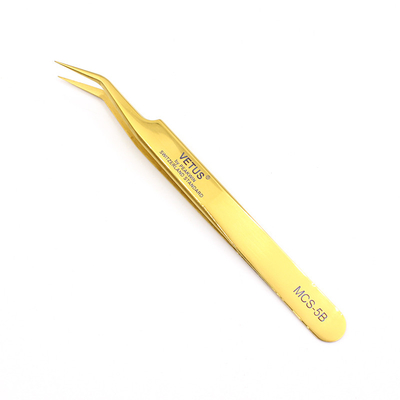 موچین مژه اکستنشن Vetus Vetus Lash Removal Removal Elegance Mocines فولادی ضد زنگ
