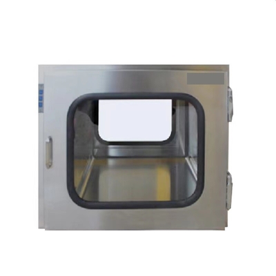 Cleanroom SUS304 SS Pass Box Light UV Static Pass Static Through Box