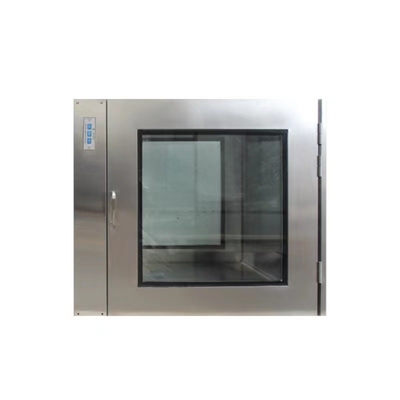 Cleanroom SUS304 SS Pass Box Light UV Static Pass Static Through Box