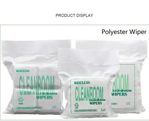 شیشه پاک کن میکروفایبر Cleanroom بدون پرز ضد گرد و غبار