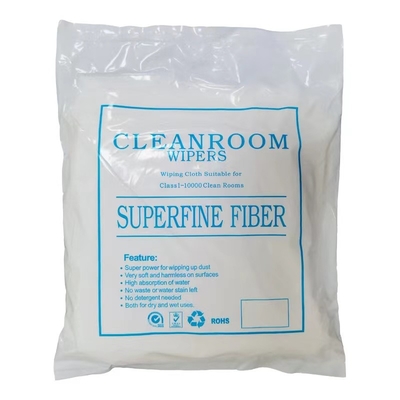 شیشه پاک کن میکروفایبر Cleanroom بدون پرز ضد گرد و غبار