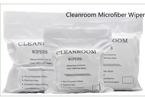 110GSM برف پاک کن لیزری Cleanroom پلی استر لینت برف پاک کن رایگان Cleanroom