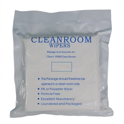 110GSM برف پاک کن لیزری Cleanroom پلی استر لینت برف پاک کن رایگان Cleanroom