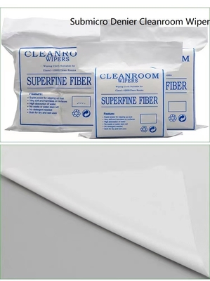 110GSM برف پاک کن لیزری Cleanroom پلی استر لینت برف پاک کن رایگان Cleanroom