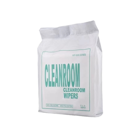 برف پاک کن های دو لایه ترکیبی بدون پرز Cleanroom 100% پلی استر