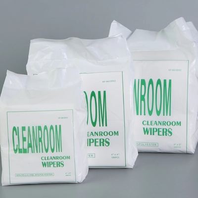 برف پاک کن پلی استر Cleanroom با لیزر سفید برای میکروفیبر Maxclean Screen