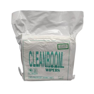 برف پاک کن پلی استر یکبار مصرف Cleanroom 45% پلی استر 55% خمیر چوب