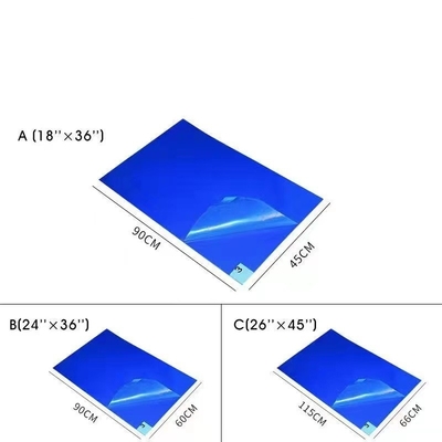 ESD Cleanroom Sticky Mat Edhesive Tacky Mat for Dust Free Workshop