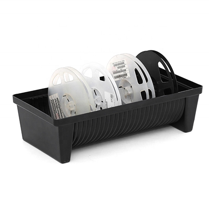 Fairtech ESD Storage Bin SMT Rack مشکی PCB بسته بندی پلاستیک ESD سطل های ایمن