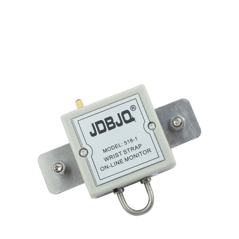 آزمایشگاه ESD تسمه تستر باتری 9 ولت سیم تستر زمین 80(W)×40(H)×117(D)MM