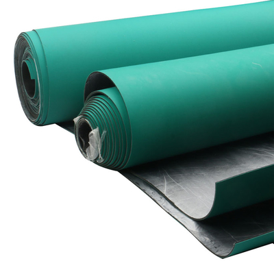 تشک لاستیکی سبز 100cm X 90cm، تشک میز ESD برای مونتاژ الکترونیکی